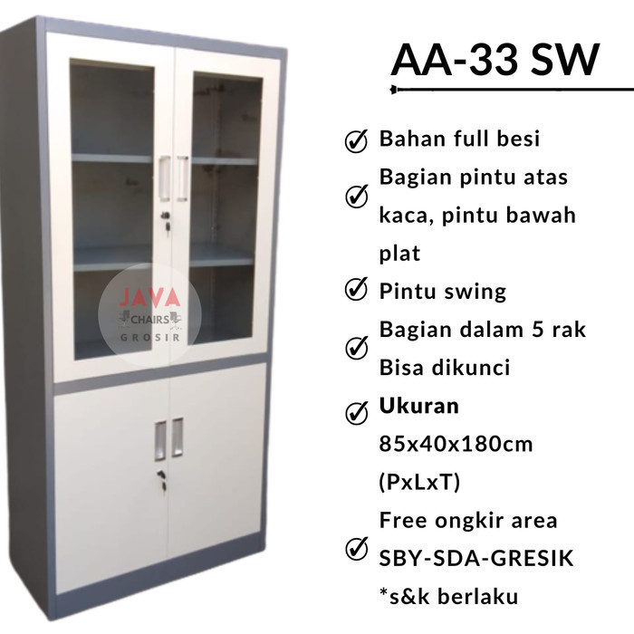 

Lemari Arsip Besi Metal Filling Cabinet Drawer Lemari Dokumen Rak Besi