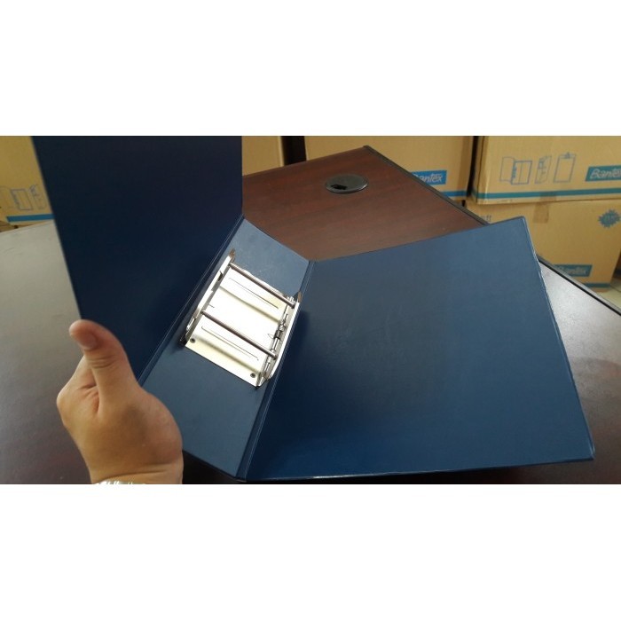 

Bantex Ordner Pipe Binder 8 Cm A4 Blue Biru Post Biner 1391 01