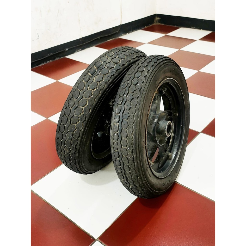 Roda Velg Ban Honda Mini Untuk Motor Gorilla Monkey Z50 Custom