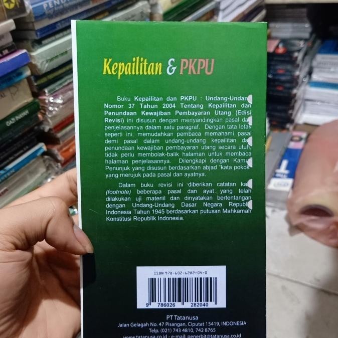 [Bayar Di Tempat] Buku Kepailitan Dan Pkpu Edisi Revisi