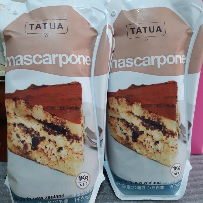 

Tatua Mascarpone Cheese 1 Kg/ Keju Mascarpone Tatua 1 Kg/