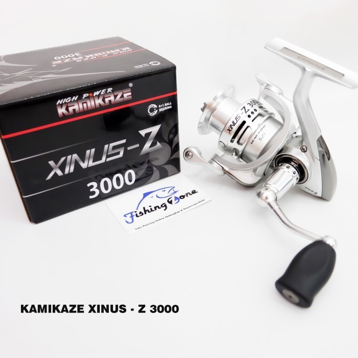 Kamikaze XINUS-Z 3000 Spinning Reel - 6+1Ball Bearing (power handle)