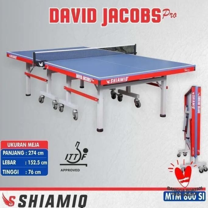 Meja Pingpong Tenis Meja SHIAMIQ David Jacobs Pro