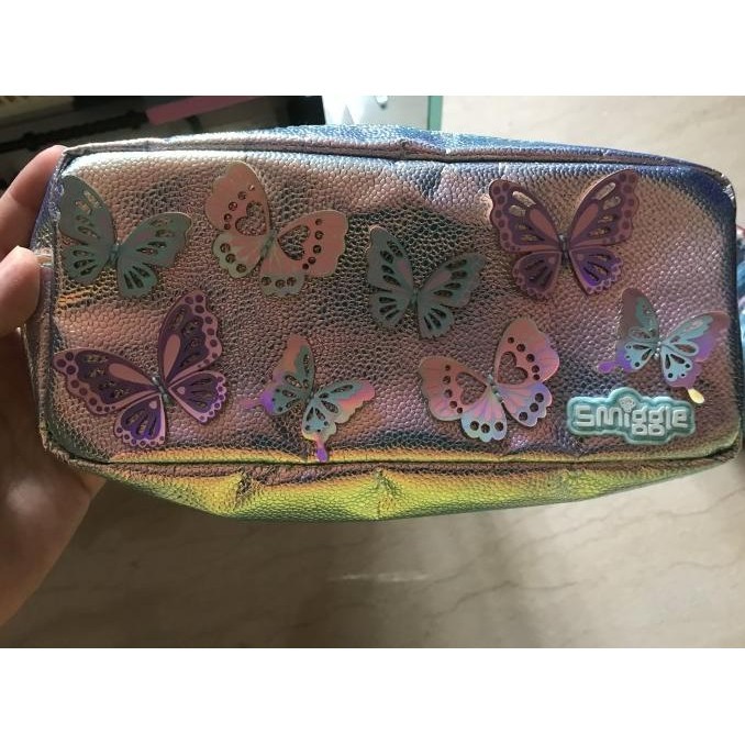 

smiggle butterfly pencil case / tempat pensil smiggle ori/ smiggle ori