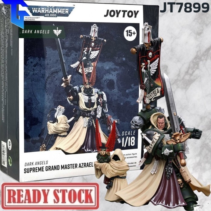 Promo Joytoy Warhammer 40K Dark Angels Supreme Grand Master Azrael Jt7899