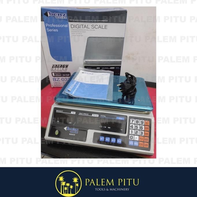 HARGA DISC - BENZ B-032 Timbangan Duduk Digital 30KG / Digital Scale BENZ B 032
