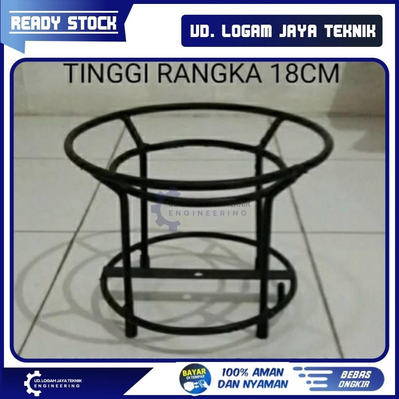 Tungku kompor dudukan kompor gas semawar