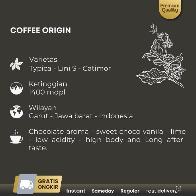 

Northsider Kopi Arabika Sunda Hejo Fully-Washed Coffee 500G