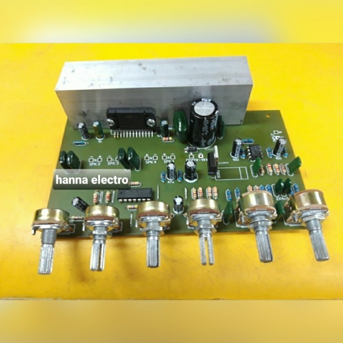 Terlaris Kit Power Amplifier Walet Stereo 4Ch Class Ab