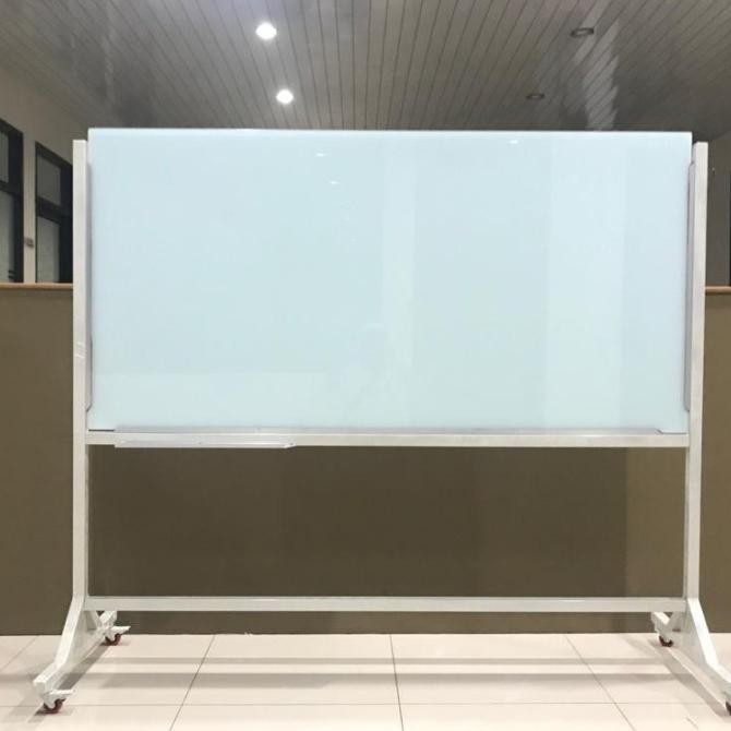 

Jual Glassboard Standing Uk 120 X 240 Cm Kaki Besi Roda Papan Tulis Kaca