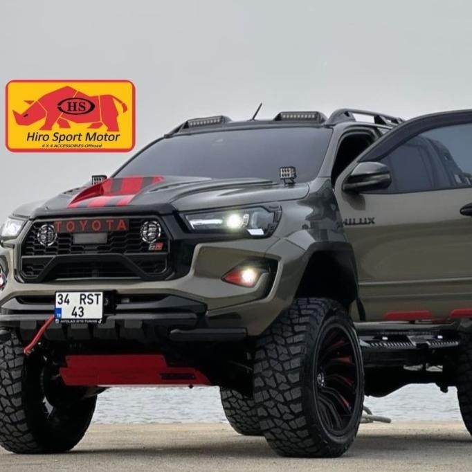 Siap Kirim Led Roof Light Lamp Lampu Atas Atap Mobil Hilux Triton Fortuner Pajero Model Raptor