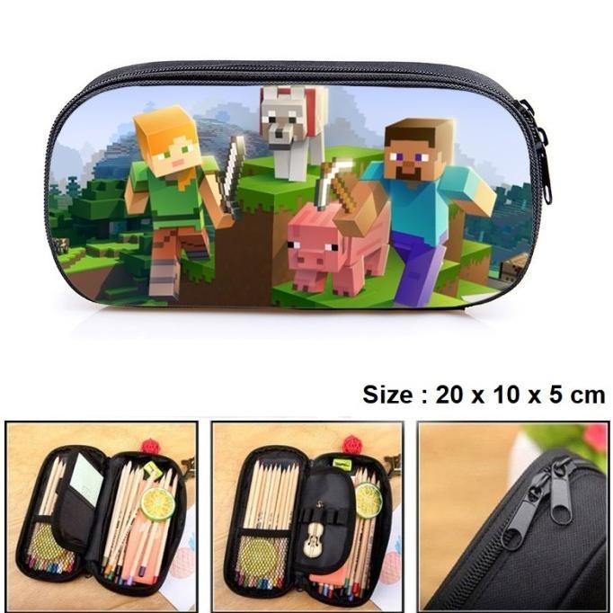 

Kotak Tempat Pensil Pulpen Minecraft