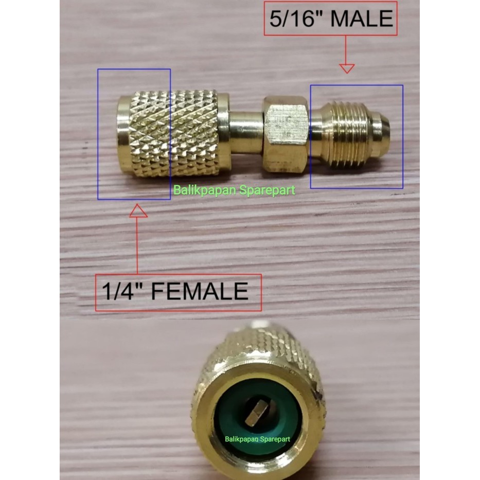 hanya disini] Nepel Adaptor R22 to R32/R410