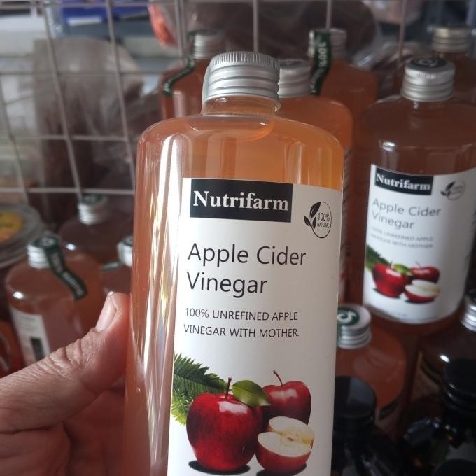 

Ready Cuka Apel Nutrifarm / Cider Vinegar