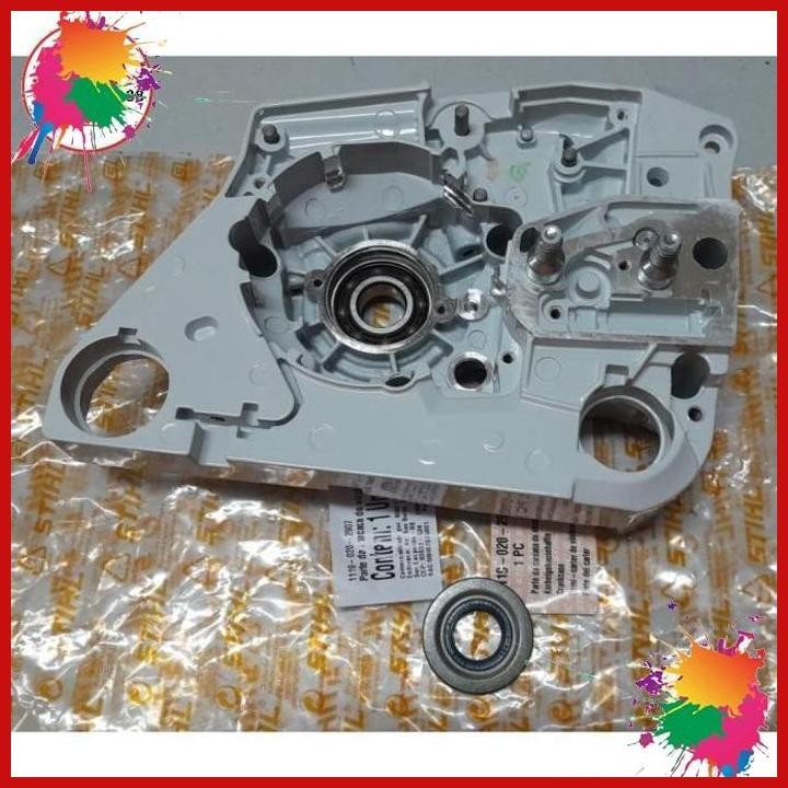 (T88) CRANKCASE BODY KANAN SENSO STIHL MS 382 STIHL ASLI ORIGINAL