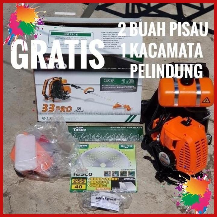 (T88) MESIN POTONG RUMPUT TASCO 33 PRO TASCO ORIGINAL