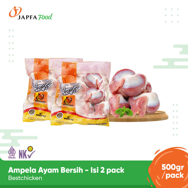 

Bestchicken Bundling Hemat Ampela Ayam Bersih 500gr - Isi 2 pack