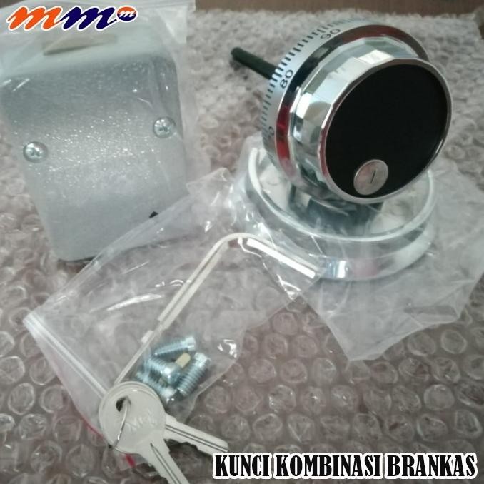 TERBARU - Kunci Kombinasi Brankas - Kombinasi Putar 3 Roda