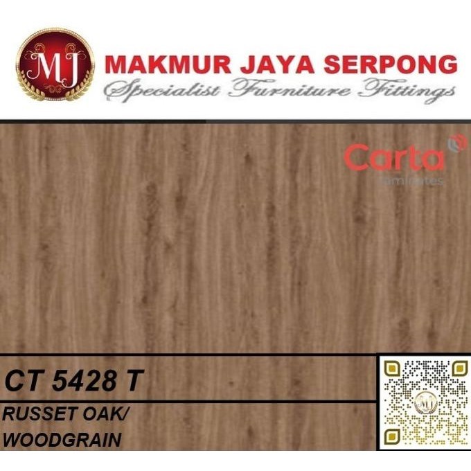 Jual || Hpl Carta Ct 5428 T - Russet Oak I Woodgrain
