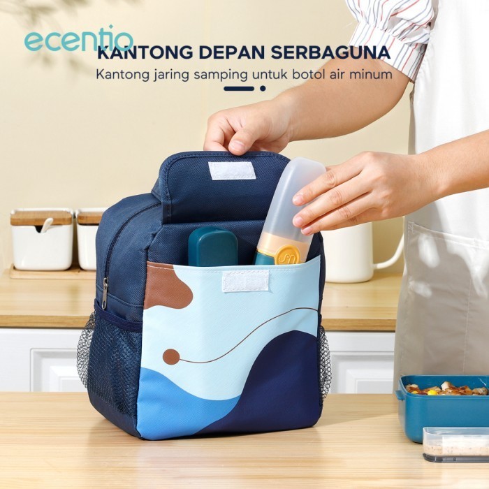 Ecentio Tas Pendingin Makan Siang / Tas Pendingin Makan Siang /