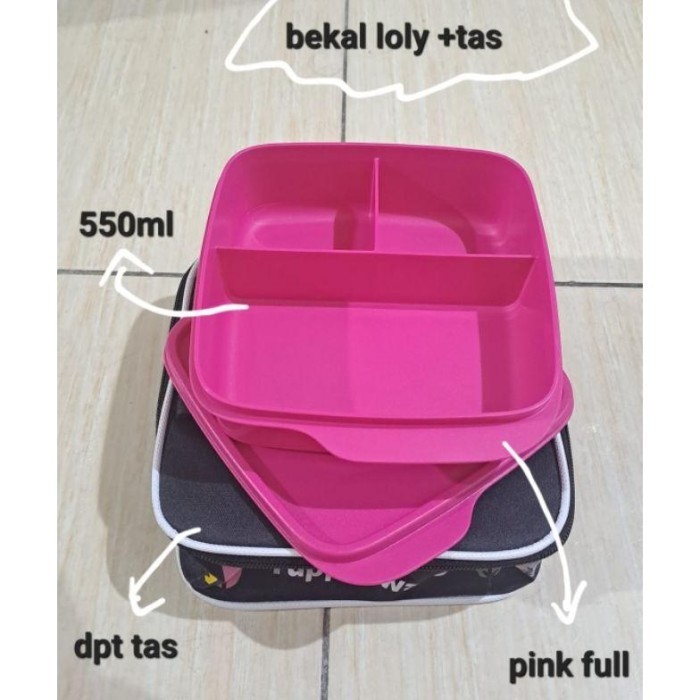 Original Tupperware Bekal Loly + Tas