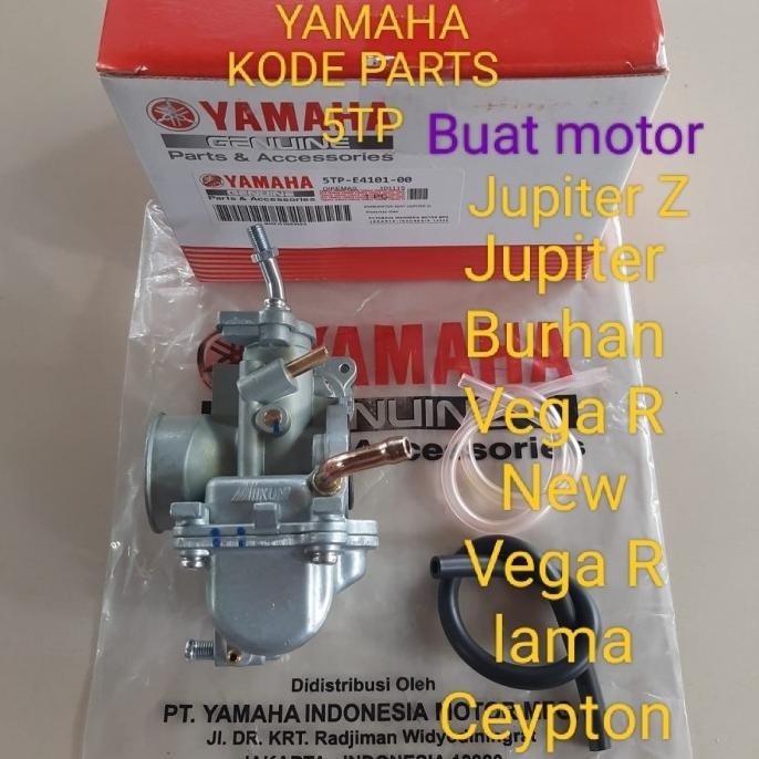 KARBURATOR YAMAHA JUPITER Z BURHAN VEGA R NEW ORI YGP