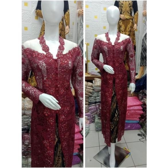 RFG KEBAYA IBU BESAN SEMATA KAKI KEBAYA PAYET KEBAYA PESTA MODERN KABAYA IBU BESAN TERLARIS KABAYA F