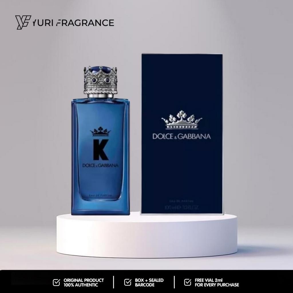K By Dolce & Gabbana EDT 100ml Original Box Segel Lengkap