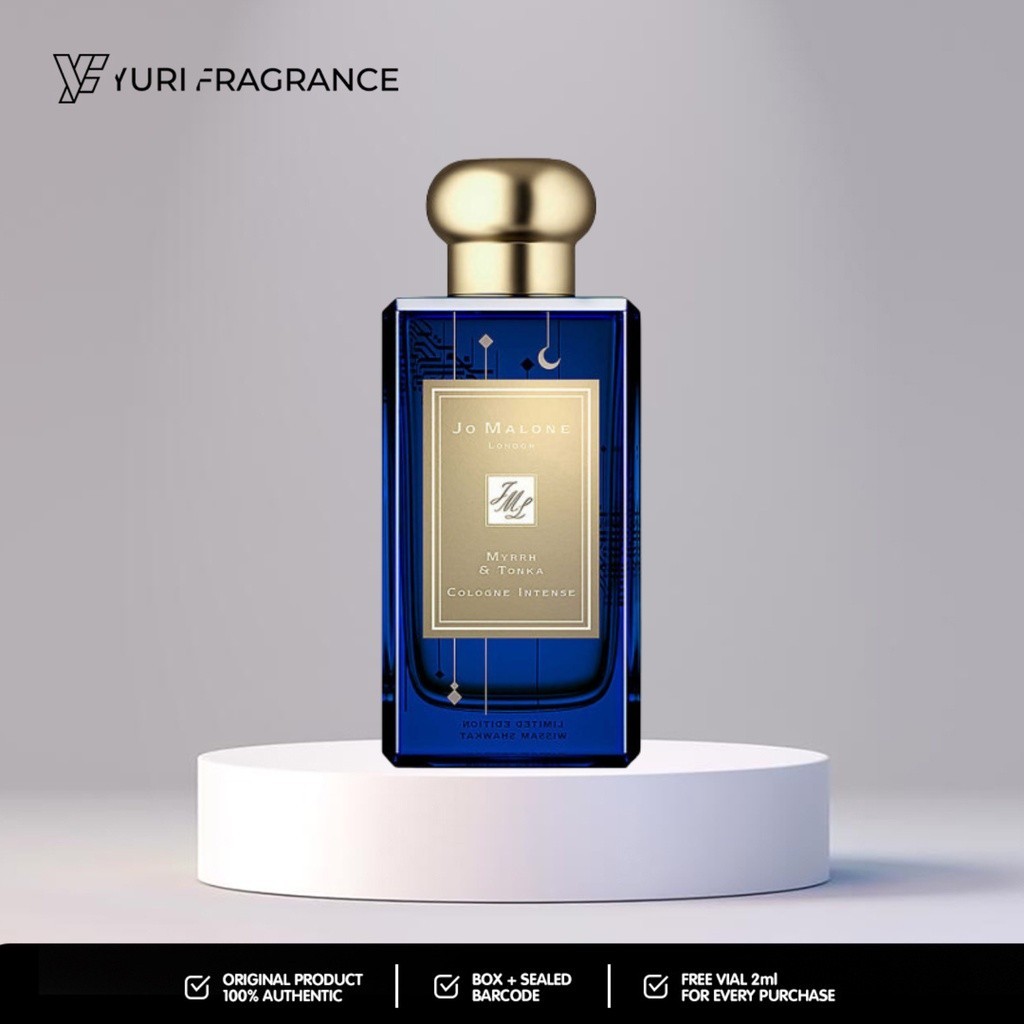 Jo Malone Myrrh and Tonka Limited Edition 100ml Original Box Segel Lengkap