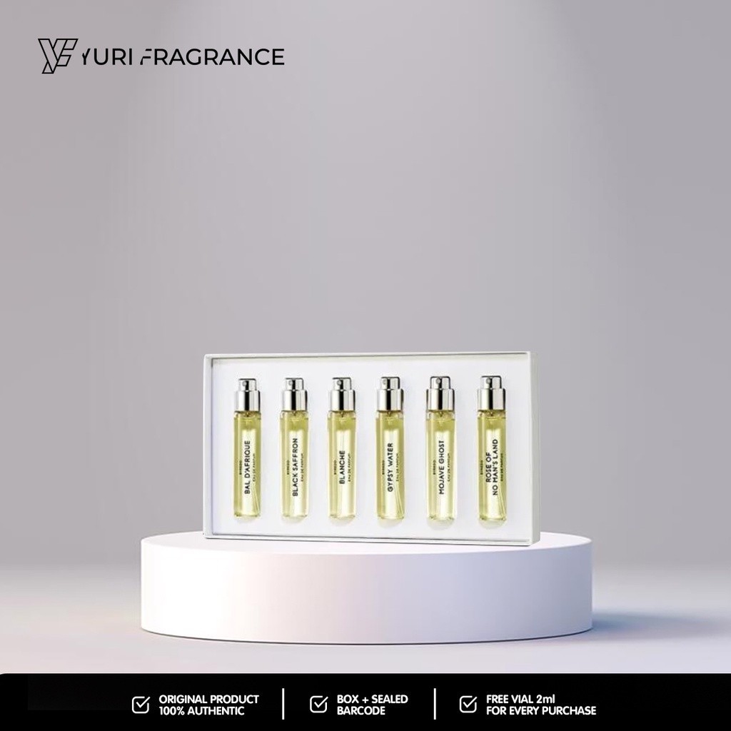 Byredo La Selection 6pcs isi 12ml Original Box Segel Lengkap