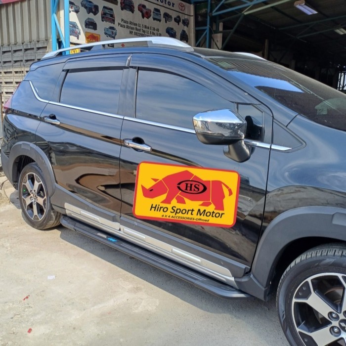 foot step xpander & X-pander cross full hitam import  Hiro Motor