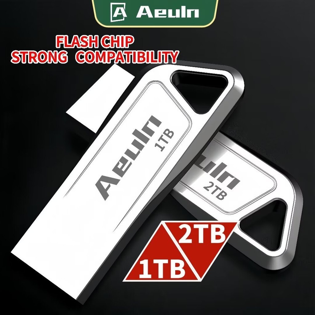 2TB Flashdisk USB3.0 Memori Stick 2TB Flash Disk Metal flash drive untuk PC/Laptop/Audio