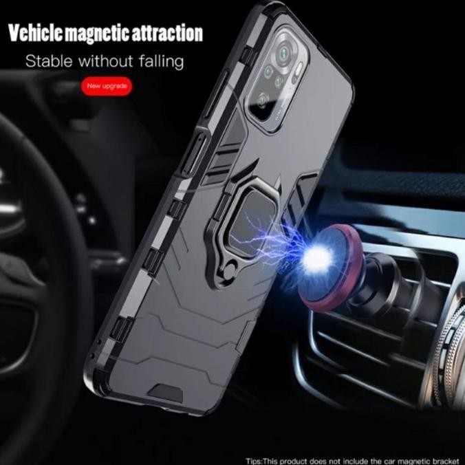 Panther Armor Ring Holder Xiaomi Redmi Note 10 PRO NOTE 10 Case Cover