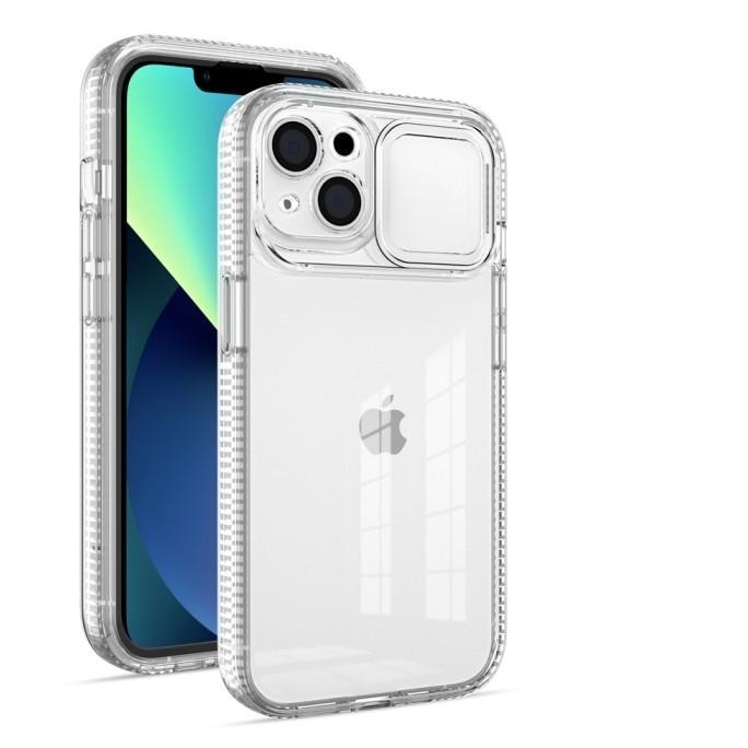 Anti Bump 2in1 Camera SLIDE Iphone 13 PRO MAX 13 PRO CASE cover Casing
