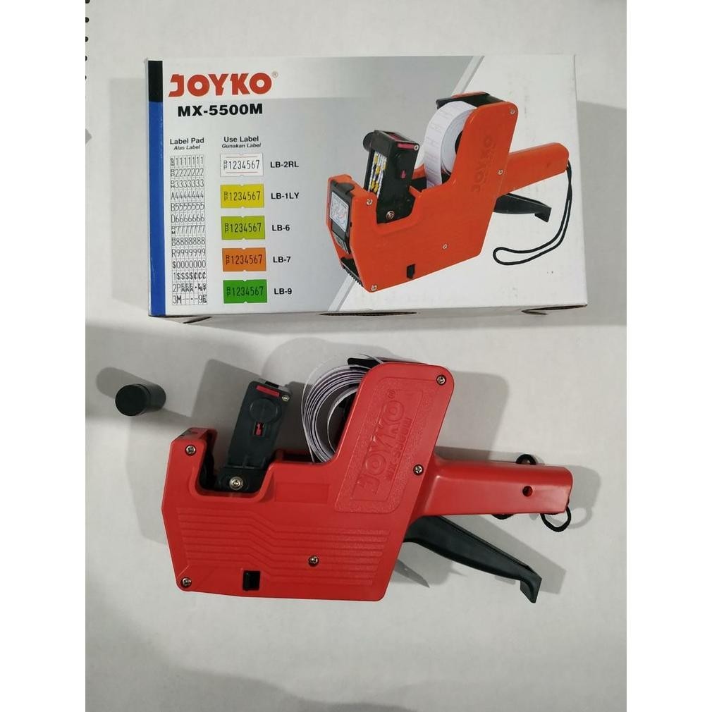 

MESIN LABEL HARGA JOYKO MX-5500M 1 BARIS / 8 DIGIT
