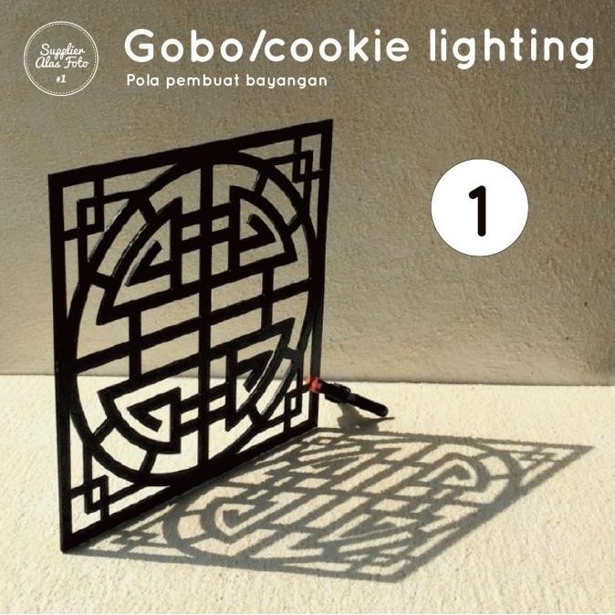 SAF lighting photo maker props gobo cookie jendela pengatur bayangan
