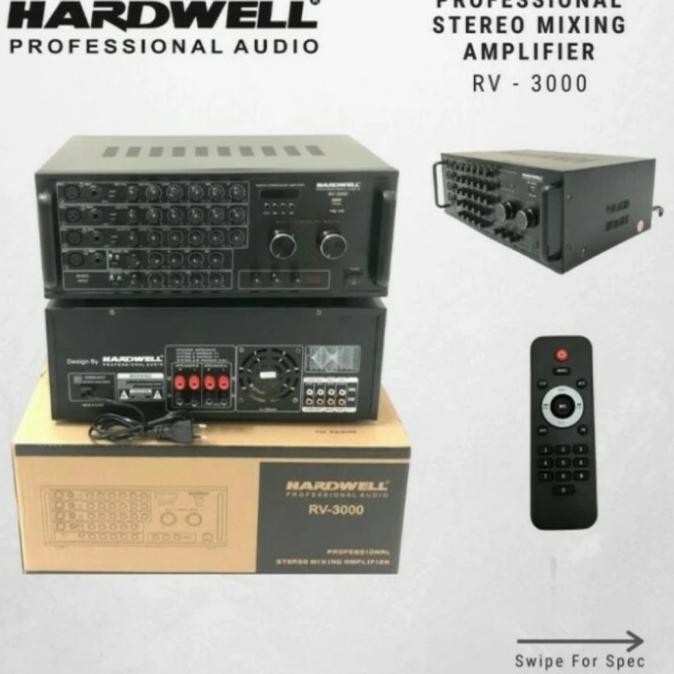 Masih Amplifier Karaoke Hardwell Rv3000/Amplifier Hardwell Rv3000