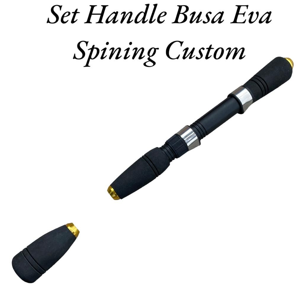 [Bahan halus dan Nyaman] Set Handle Joran Busa Eva plus Reel Seat Spinning 16 dan 18