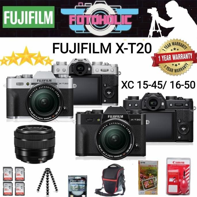 FUJIFILM XT20 KIT 15-45/FUJIFILM X-T20 KIT 16-50/XT20/KAMERA FUJI XT20