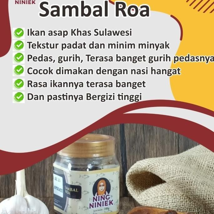 

Sambal Ikan Roa Pedas Ning Niniek / Sambel Roa Asap