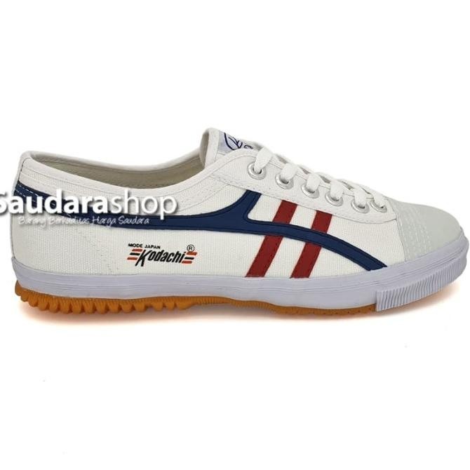 Sepatu Kodachi 8172 Putih lis Navy Merah / Sepatu Kodachi 8172 Classic