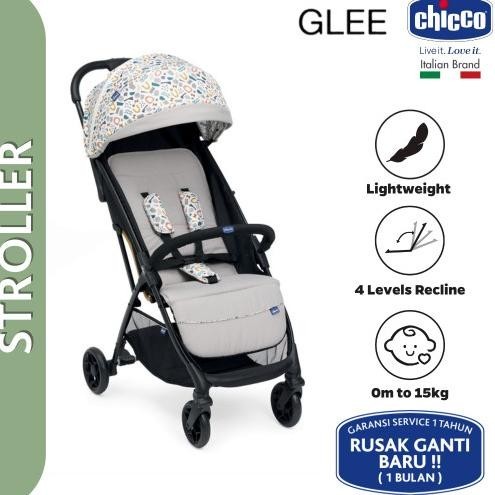 Chicco Stroller GLEE / Ultralight Stroller / Kereta Dorong Bayi / Kereta Bayi / Stroller Baby / Stro