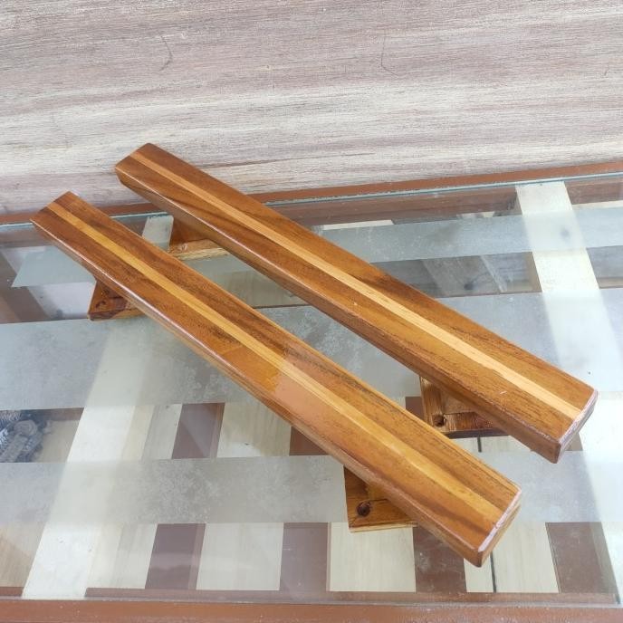 handle pintu rumah kayu jati minimalis 40cm gagang tarikan pintu lemar