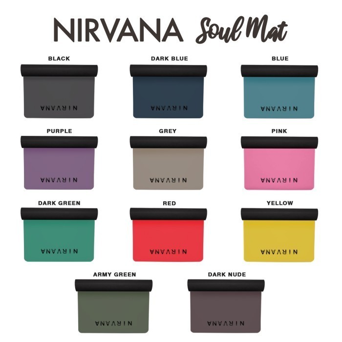 Mai Kualitas No:1 Nirvana Soul Mat Yoga Mat Nirvana