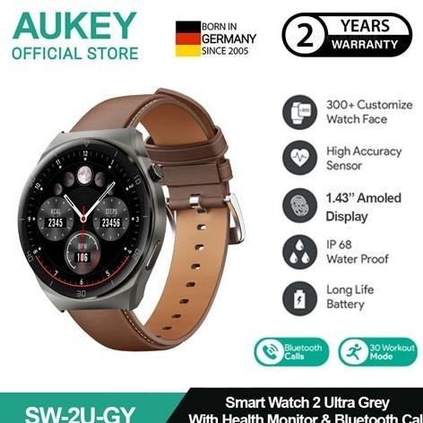 AUKEY SmartWatch 2 Ultra Amoled Display Waterproof BluetoothCall SW-2U