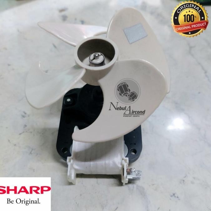 Tersedia Motor Fan Kulkas Sharp 2 Pintu Original Set Kipas