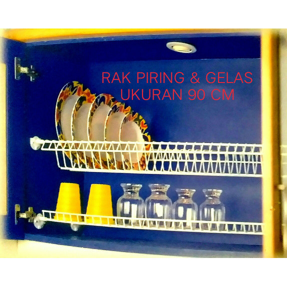 Rak Piring & Gelas 90 Cm