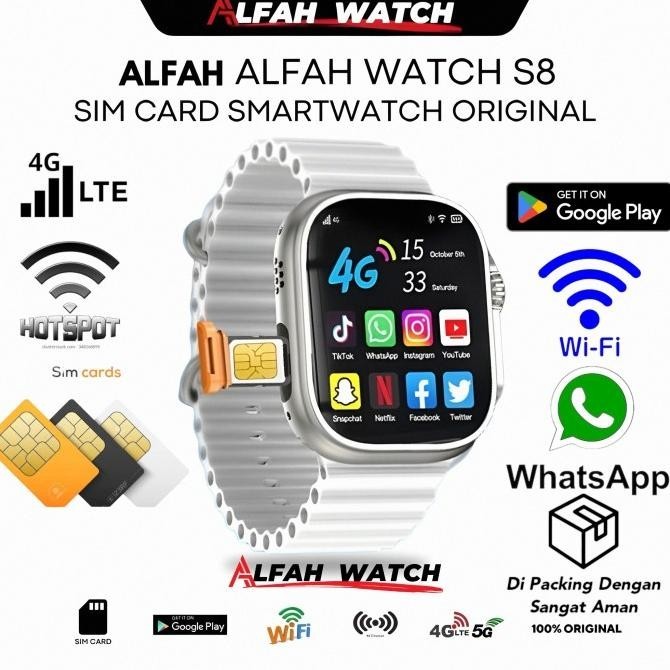 Smartwatch S8 Ultra sim card