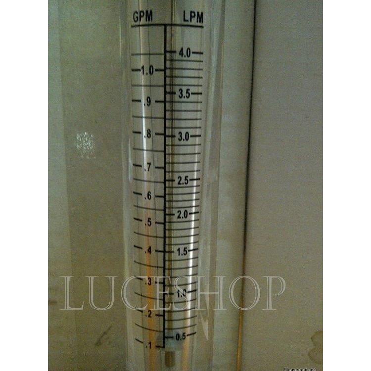 Flowmeter / Rotameter Untuk Air (Water) Model Inline