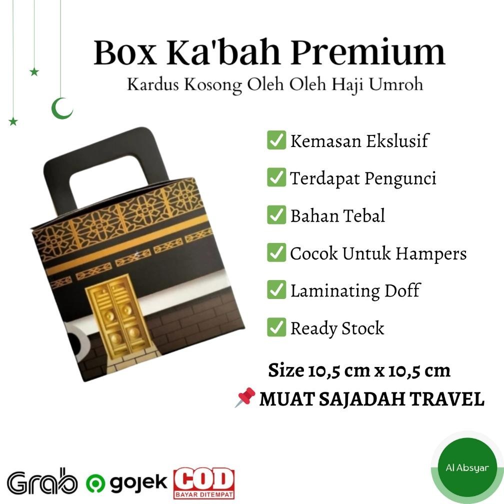 

promoo kardus kosong [ grosir 100 pcs ] oleh oleh haji umroh unik bentuk ka'bah premium dus kosong bentuk ka'bah goodie bag haji hampers timur tengah kurma alif tanah abang dunia haji premium souvenir haji souvenir umroh goodie bag tas haji perlengkapan